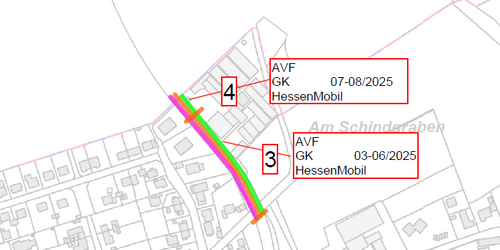 Tiefbaumaßnahmen 2025