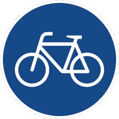 Verkehrsregeln Radweg
